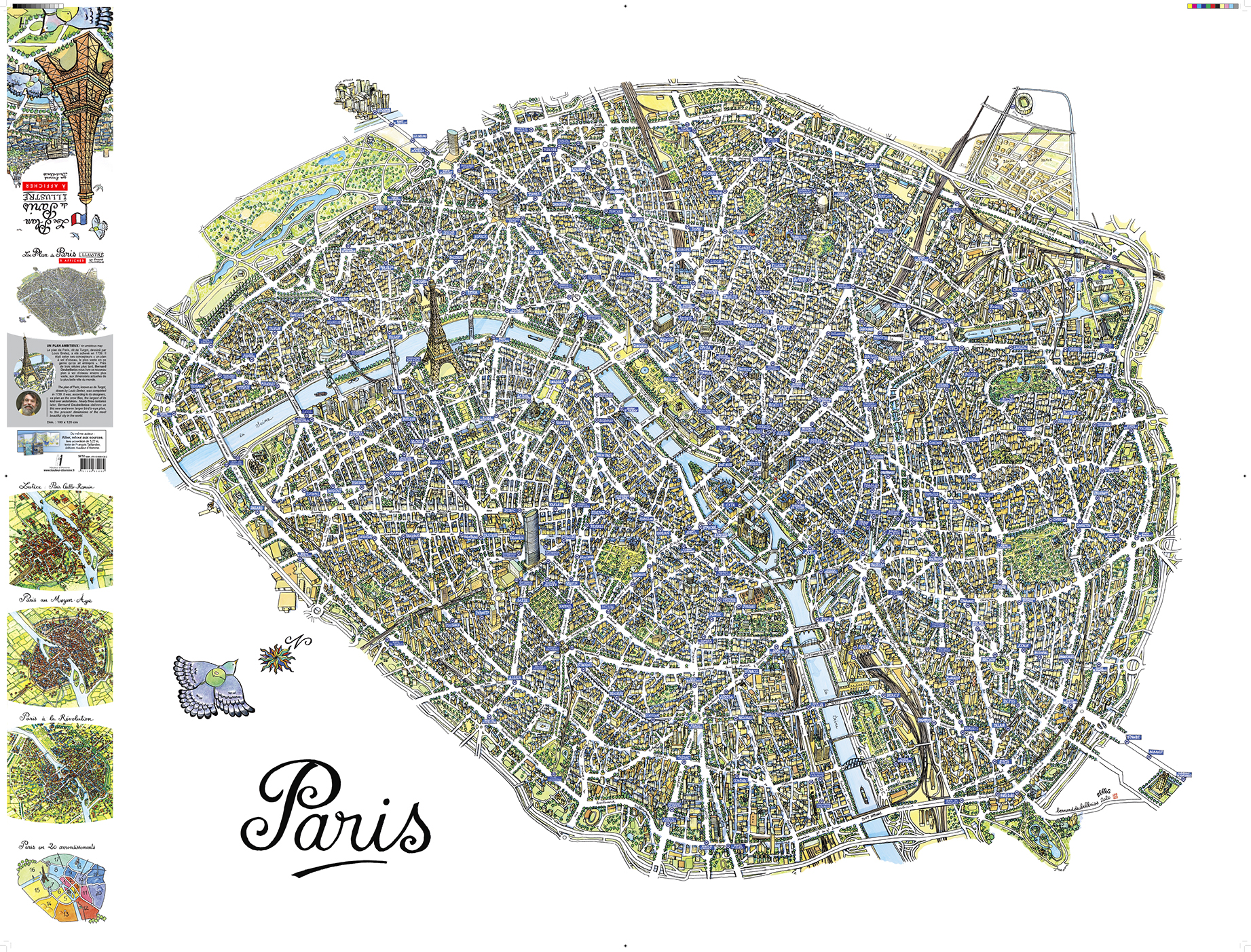 plan paris